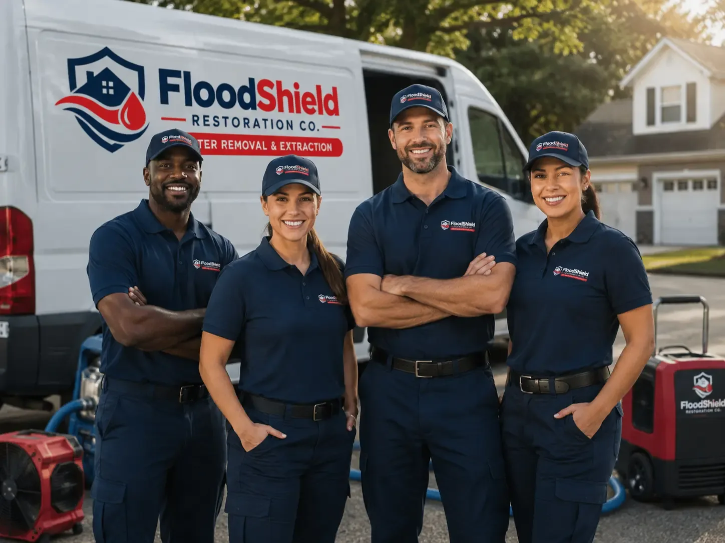 Flood Damage Restoration company in East New Market, MD